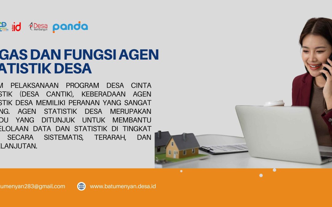 Tugas dan Fungsi Agen Statistik Desa