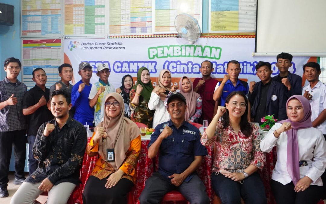 Agen Statistik Desa Batu Menyan dan BPS Pesawaran Gelar Pembinaan Desa Cantik “Cinta Statistik” 2024