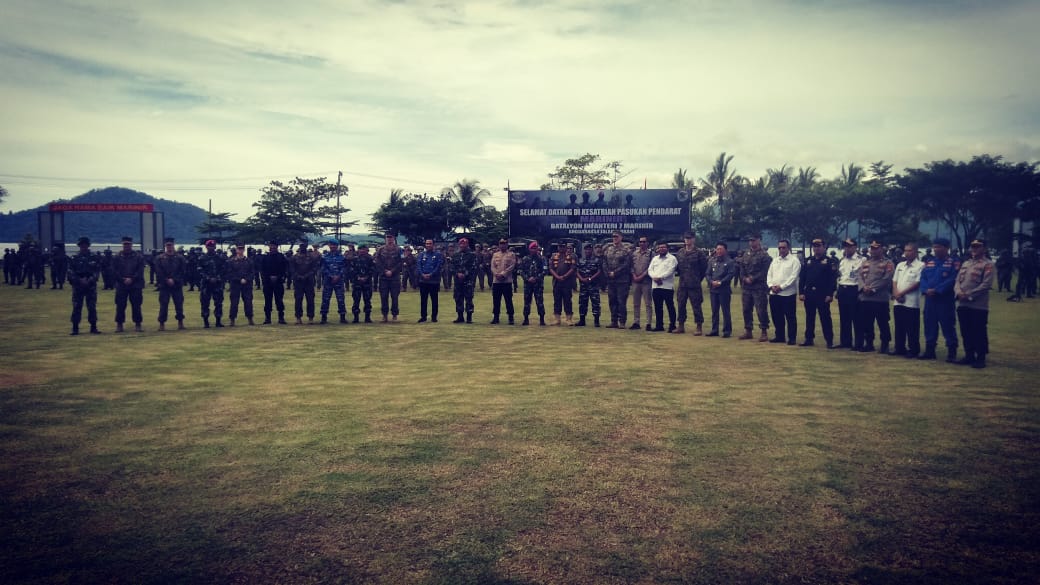 Korps Marinir TNI AL dan US MARFORFAC  Gelar Latihan Bersama