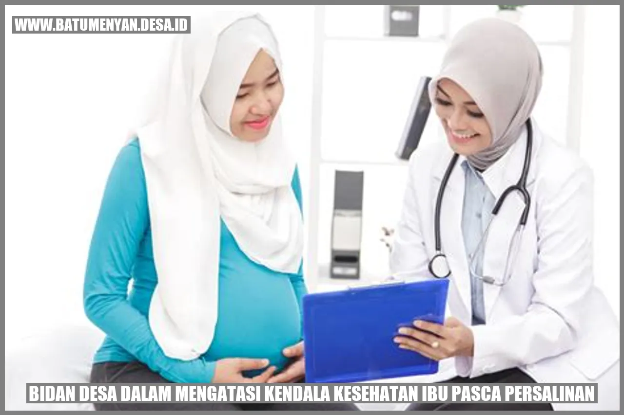 Bidan Desa dalam Mengatasi Kendala Kesehatan Ibu Pasca Persalinan