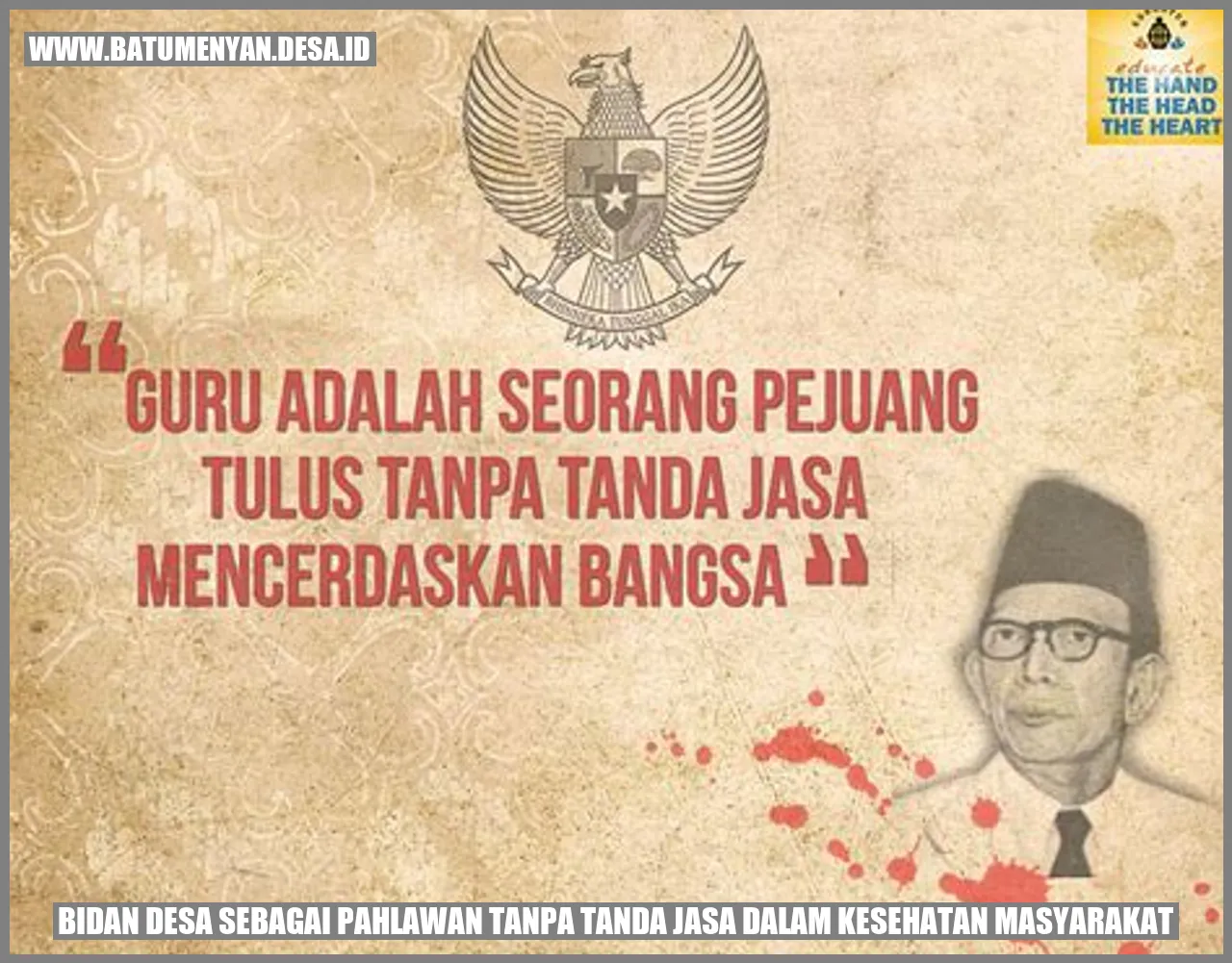 Bidan Desa sebagai Pahlawan Tanpa Tanda Jasa dalam Kesehatan Masyarakat