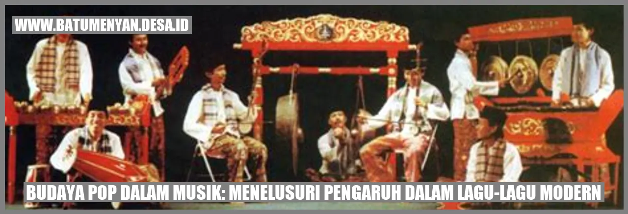 Budaya Pop dalam Musik: Menelusuri Pengaruh dalam Lagu-lagu Modern