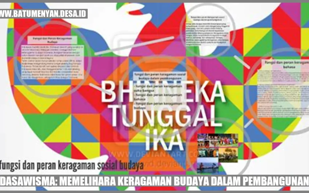 Dasawisma: Memelihara Keragaman Budaya dalam Pembangunan