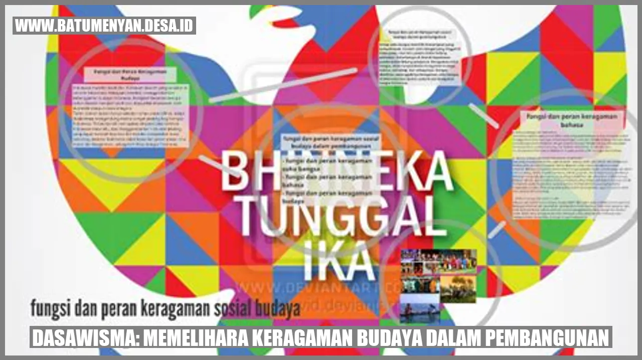 Dasawisma: Memelihara Keragaman Budaya dalam Pembangunan