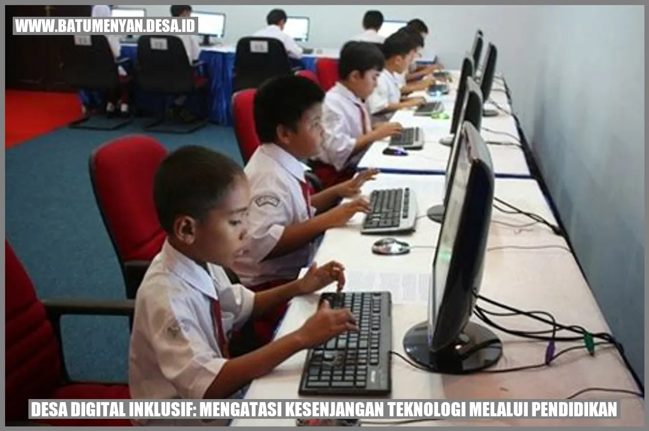 Desa Digital Inklusif: Mengatasi Kesenjangan Teknologi Melalui Pendidikan