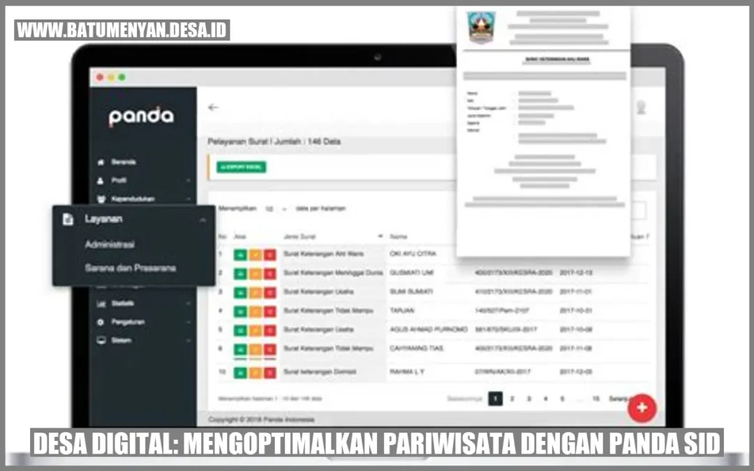 Desa Digital: Mengoptimalkan Pariwisata dengan Panda SID