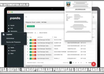 Desa Digital: Mengoptimalkan Pariwisata dengan Panda SID