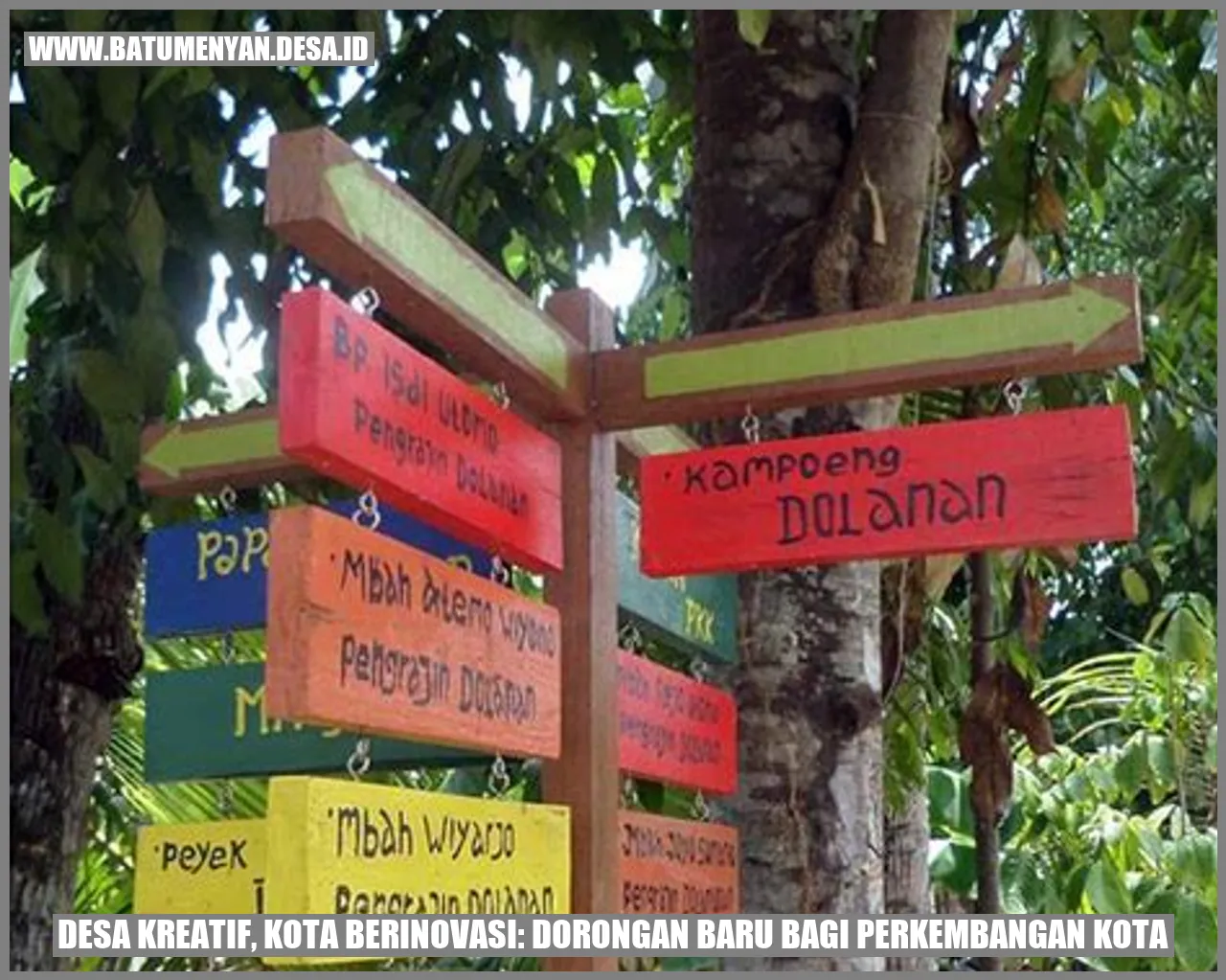 Desa Kreatif, Kota Berinovasi: Dorongan Baru bagi Perkembangan Kota