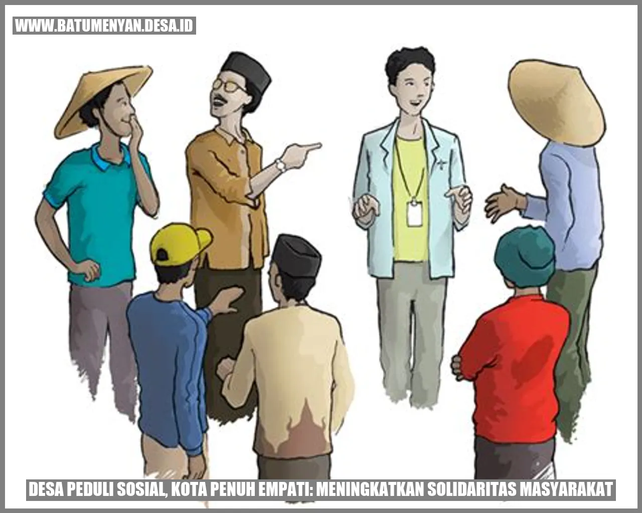 Desa Peduli Sosial, Kota Penuh Empati: Meningkatkan Solidaritas Masyarakat
