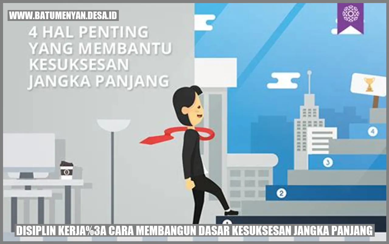 Disiplin Kerja: Cara Membangun Dasar Kesuksesan Jangka Panjang