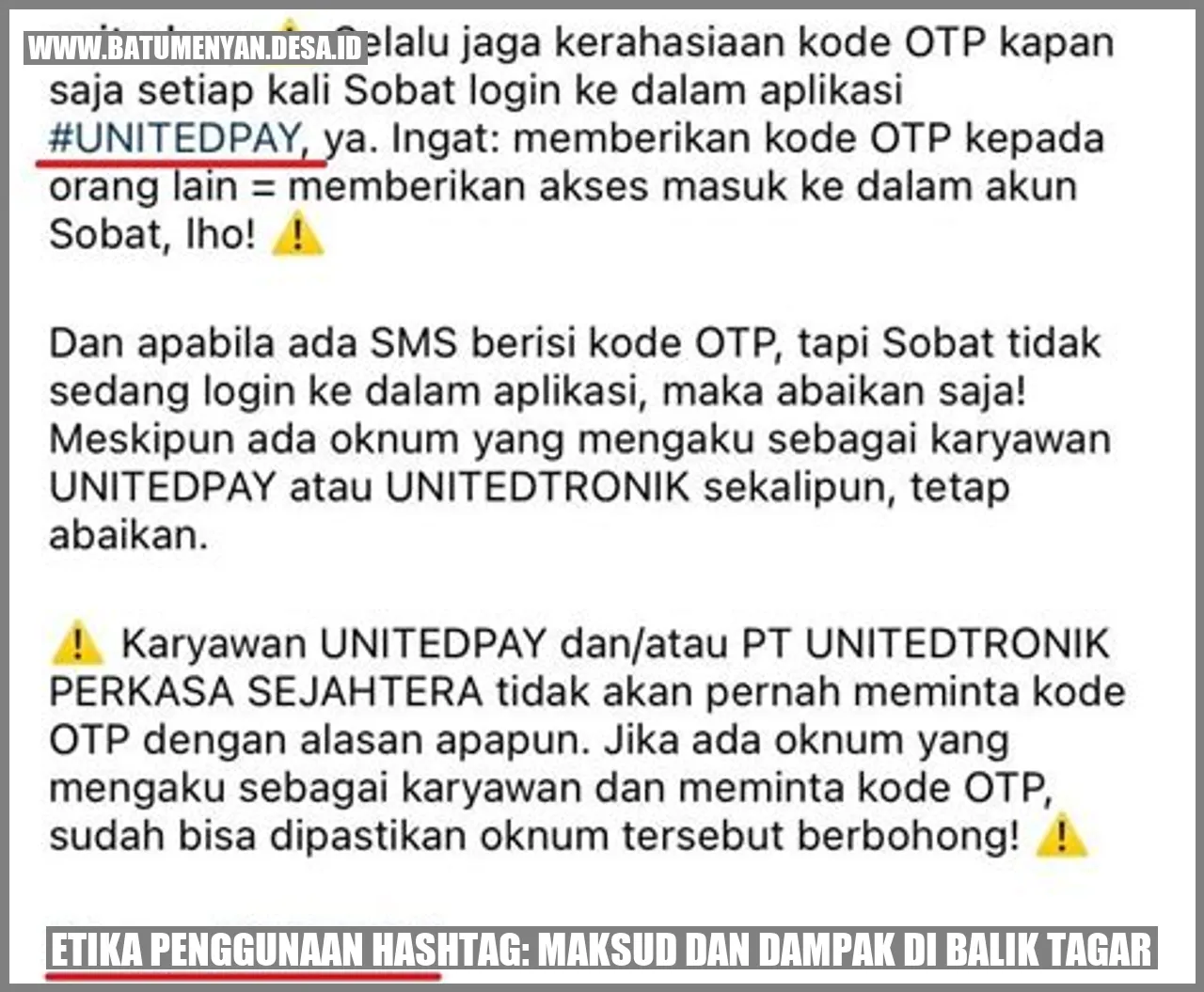 Etika Penggunaan Hashtag: Maksud dan Dampak di Balik Tagar