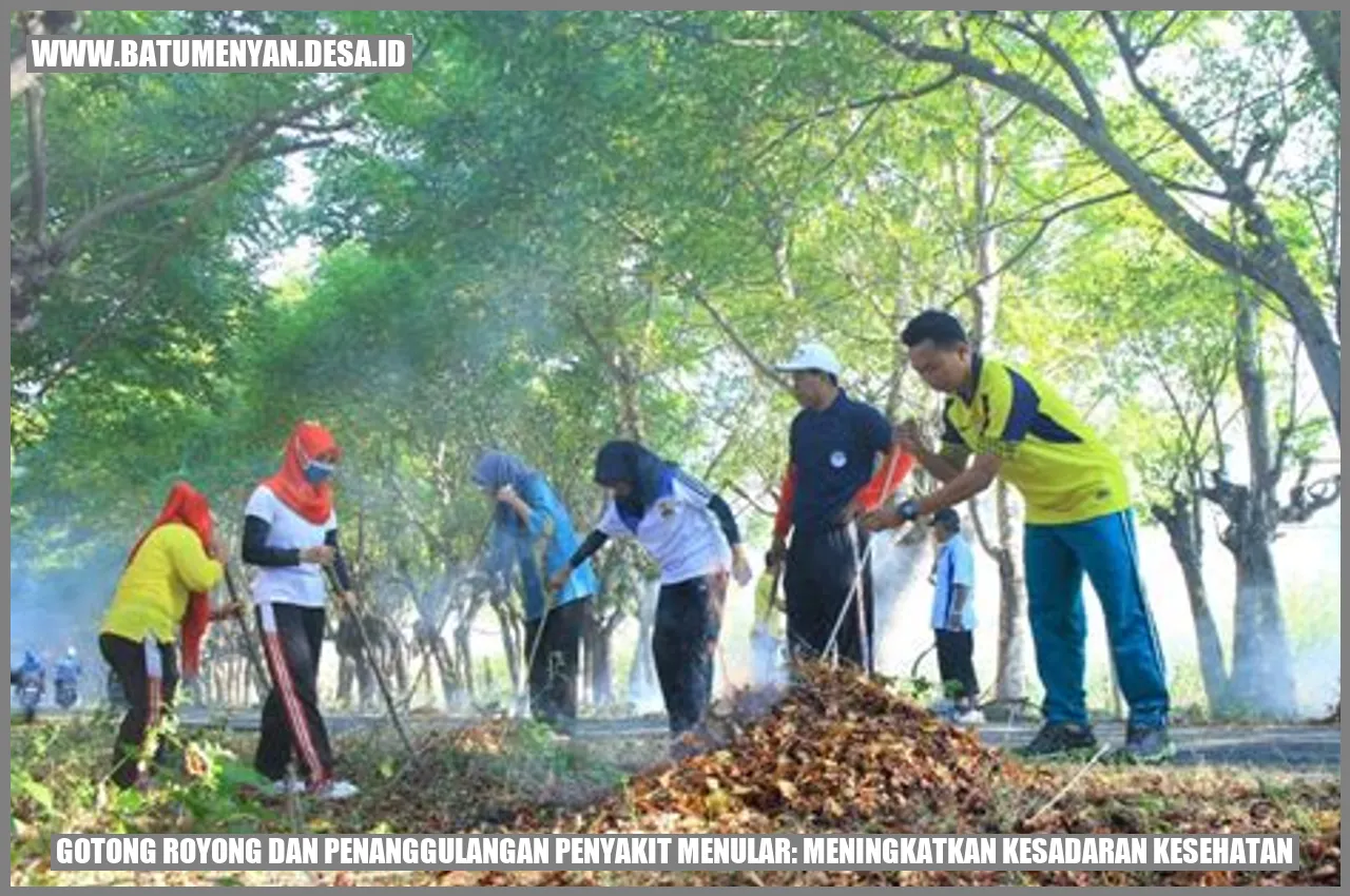 Gotong Royong dan Penanggulangan Penyakit Menular: Meningkatkan Kesadaran Kesehatan