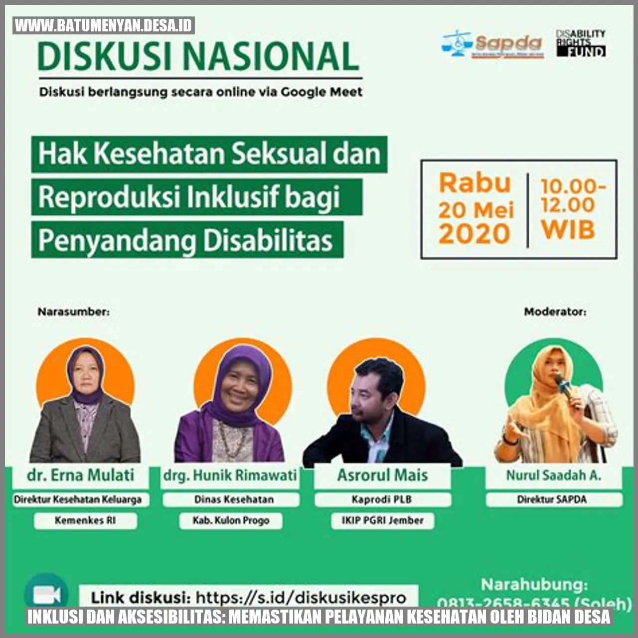 Inklusi dan Aksesibilitas: Memastikan Pelayanan Kesehatan oleh Bidan Desa