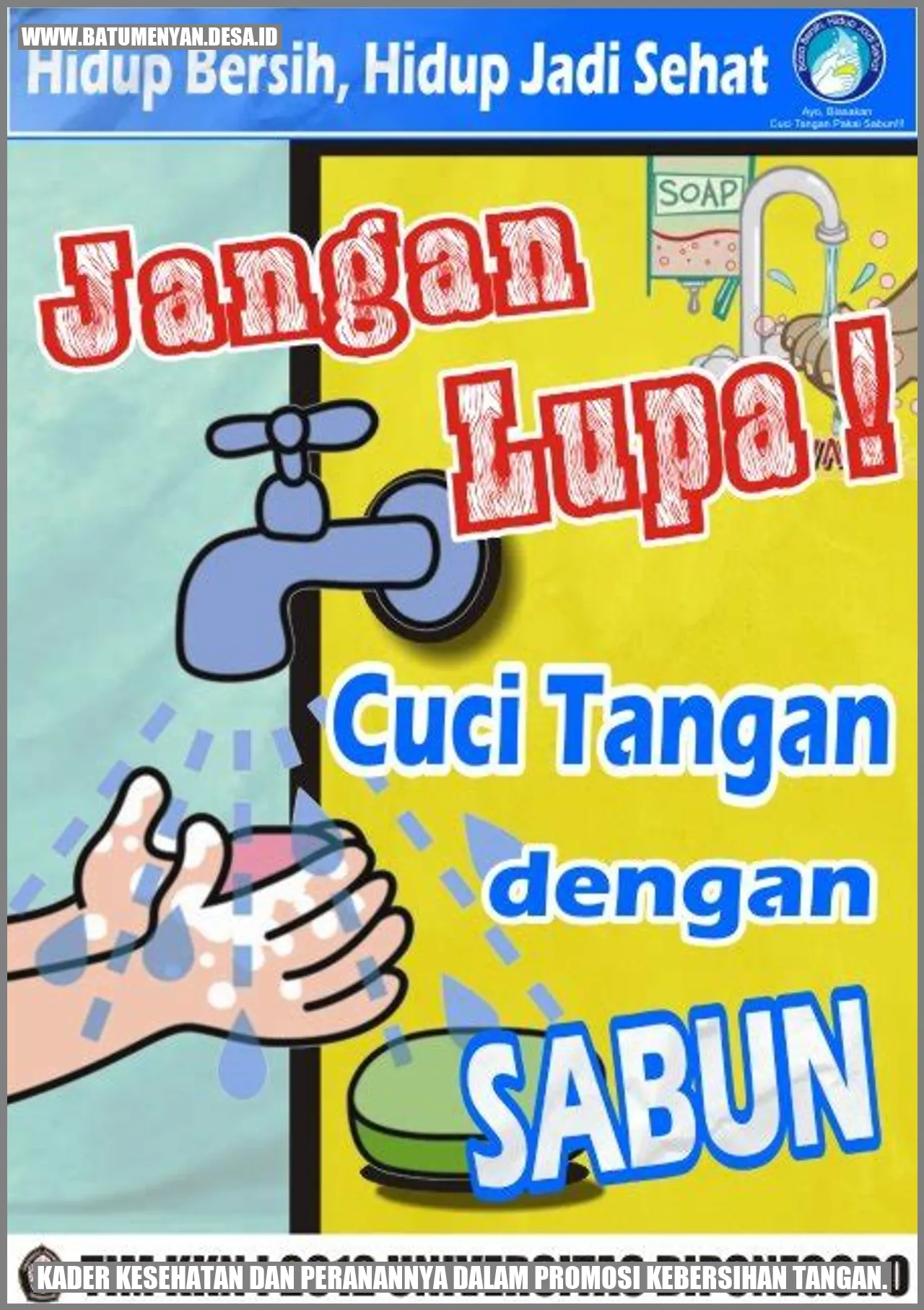 Kader Kesehatan dan Peranannya dalam Promosi Kebersihan Tangan.