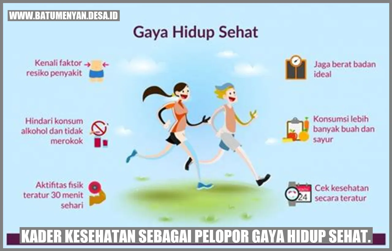 Kader Kesehatan sebagai Pelopor Gaya Hidup Sehat
