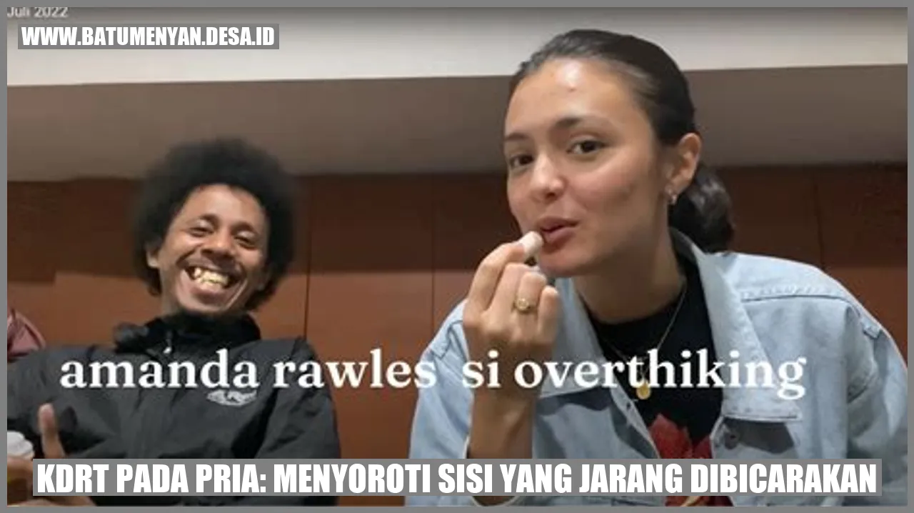 KDRT pada Pria: Menyoroti Sisi yang Jarang Dibicarakan