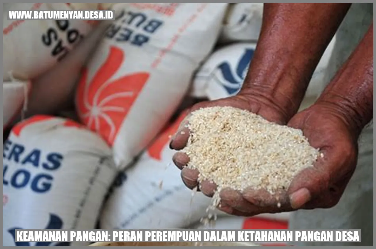 Keamanan Pangan: Peran Perempuan dalam Ketahanan Pangan Desa