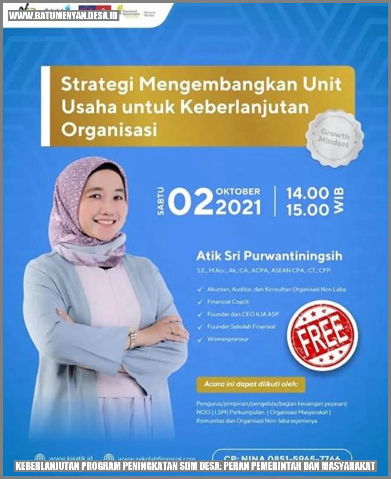 Keberlanjutan Program Peningkatan SDM Desa: Peran Pemerintah dan Masyarakat
