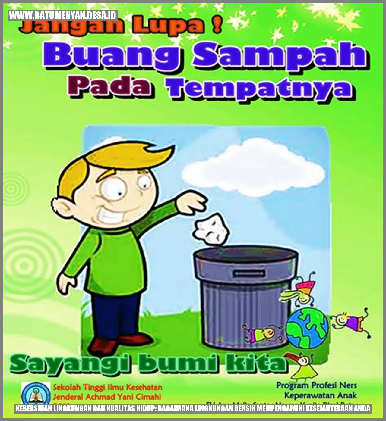 Kebersihan Lingkungan dan Kualitas Hidup: Bagaimana Lingkungan Bersih Mempengaruhi Kesejahteraan Anda