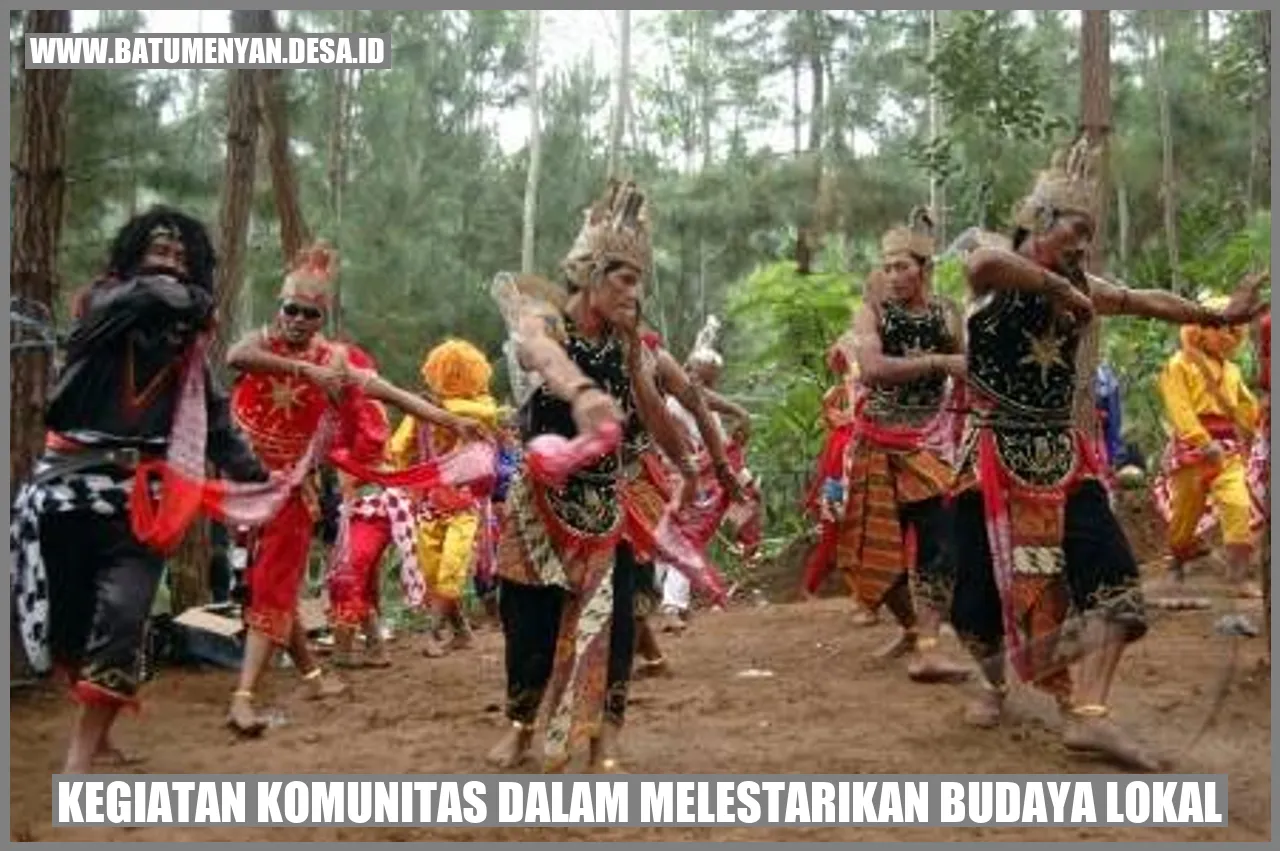 Kegiatan Komunitas dalam Melestarikan Budaya Lokal