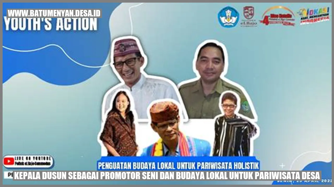 Kepala Dusun sebagai Promotor Seni dan Budaya Lokal untuk Pariwisata Desa