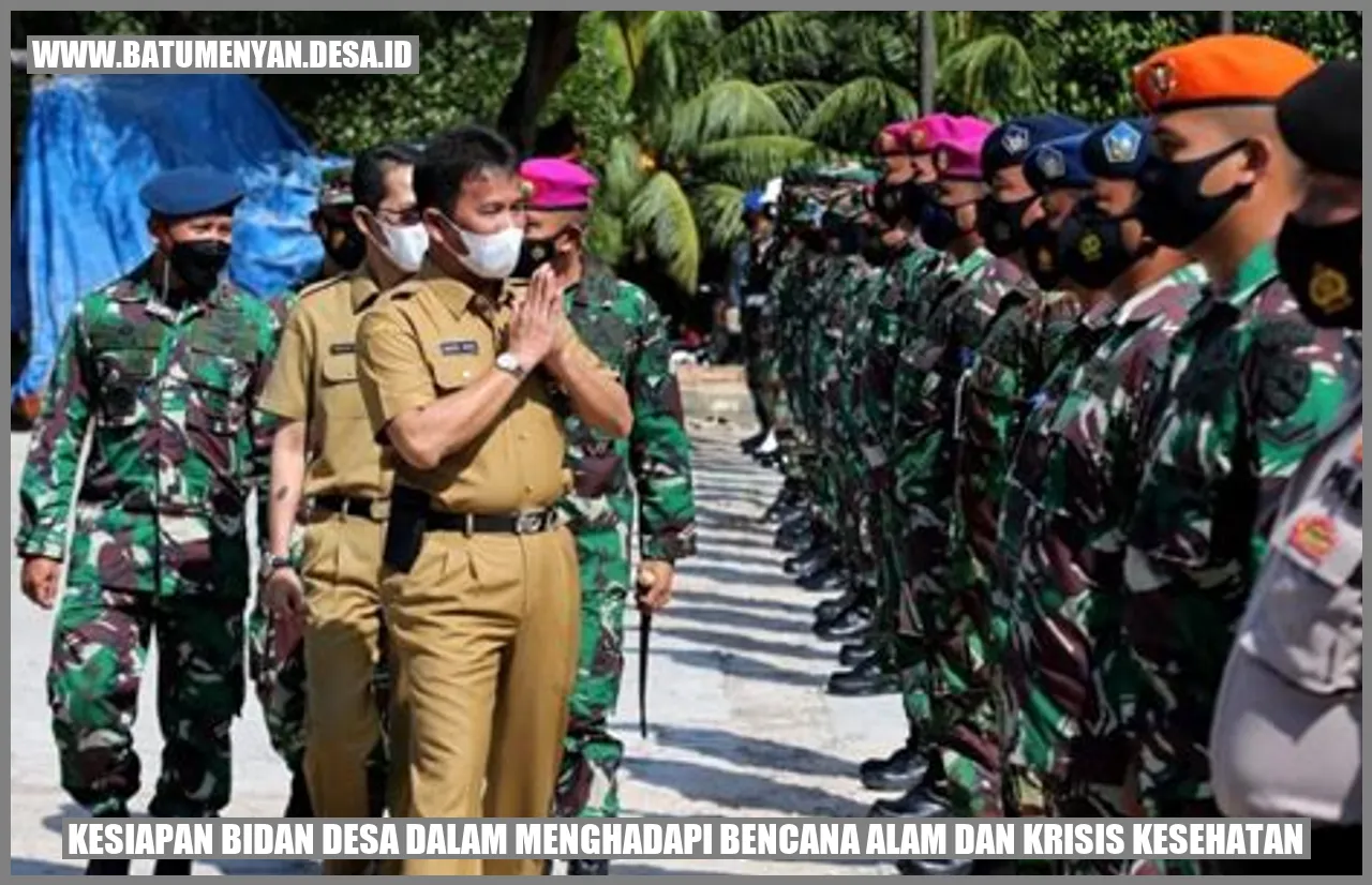 Kesiapan Bidan Desa dalam Menghadapi Bencana Alam dan Krisis Kesehatan