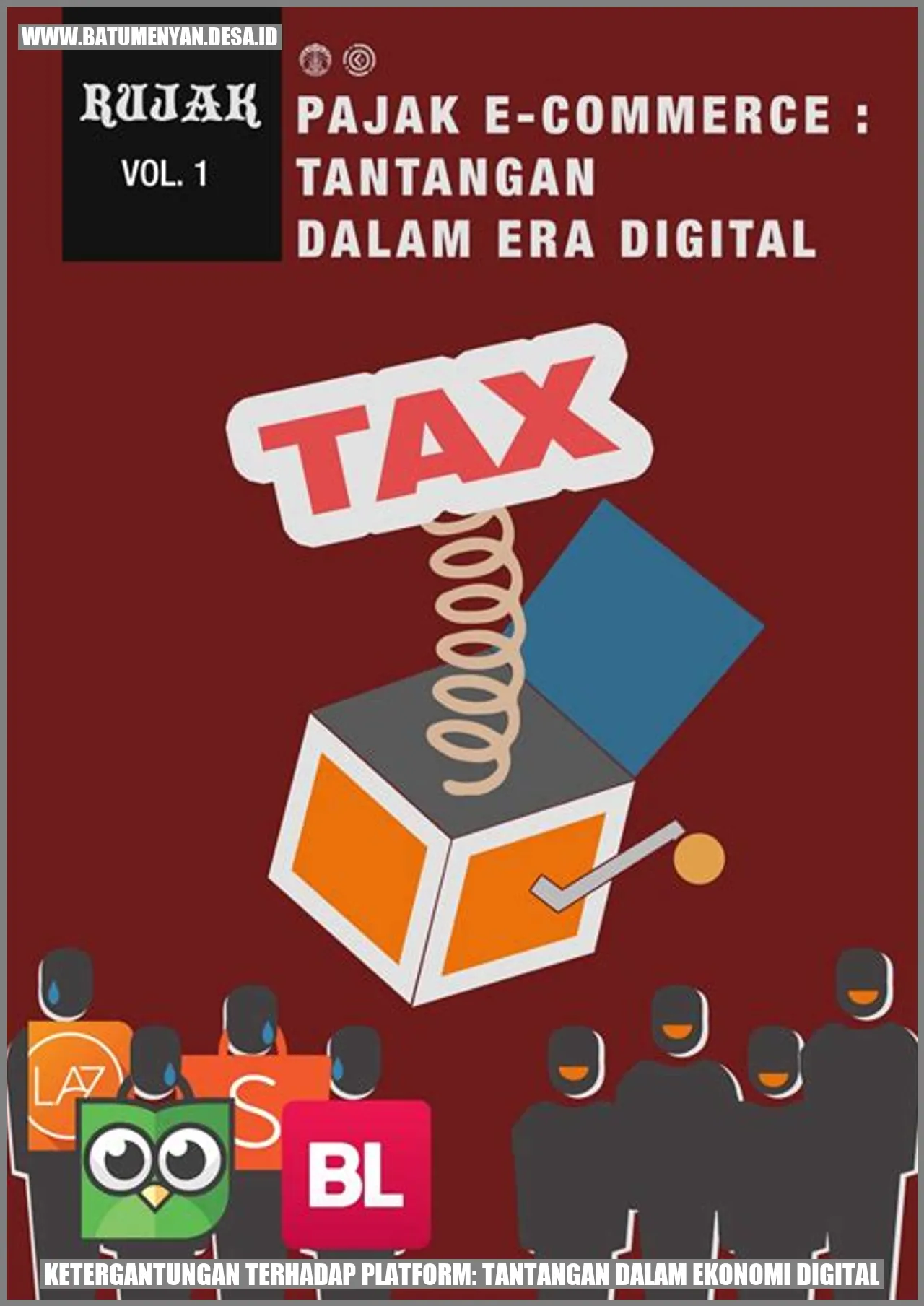 Gambar tentang ketergantungan terhadap platform dalam ekonomi digital
