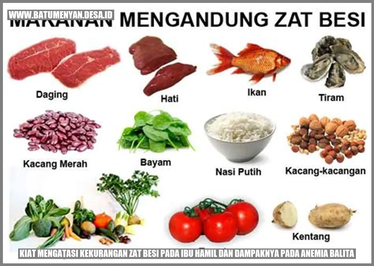 Kiat Mengatasi Kekurangan Zat Besi pada Ibu Hamil dan Dampaknya pada Anemia Balita