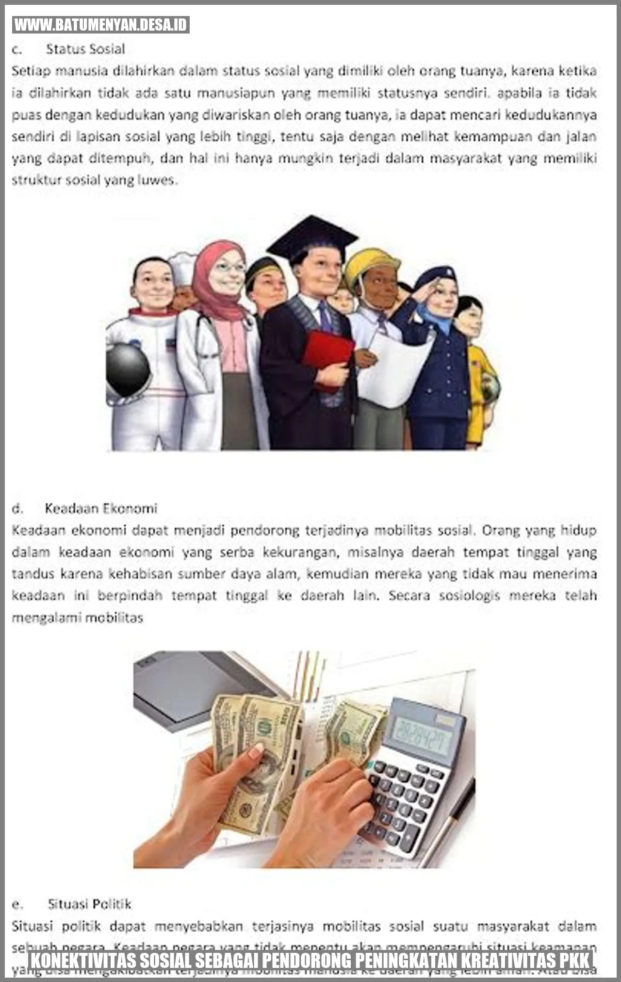 Konektivitas Sosial sebagai Pendorong Peningkatan Kreativitas PKK