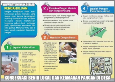 Konservasi Benih Lokal dan Keamanan Pangan di Desa