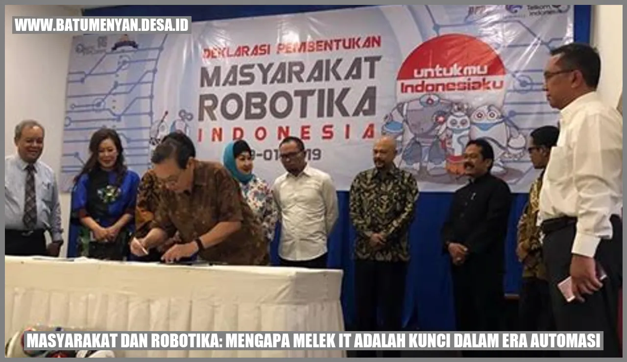 Masyarakat dan Robotika: Mengapa Melek IT Adalah Kunci dalam Era Automasi