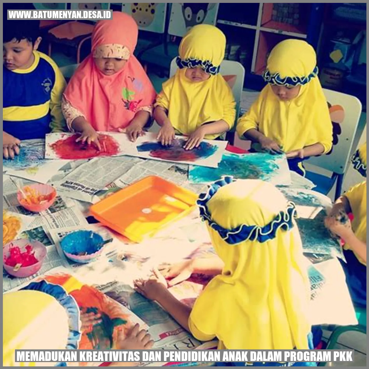 Gambar Memadukan Kreativitas dan Pendidikan Anak dalam Program PKK