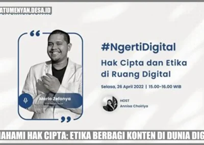 Memahami Hak Cipta: Etika Berbagi Konten di Dunia Digital