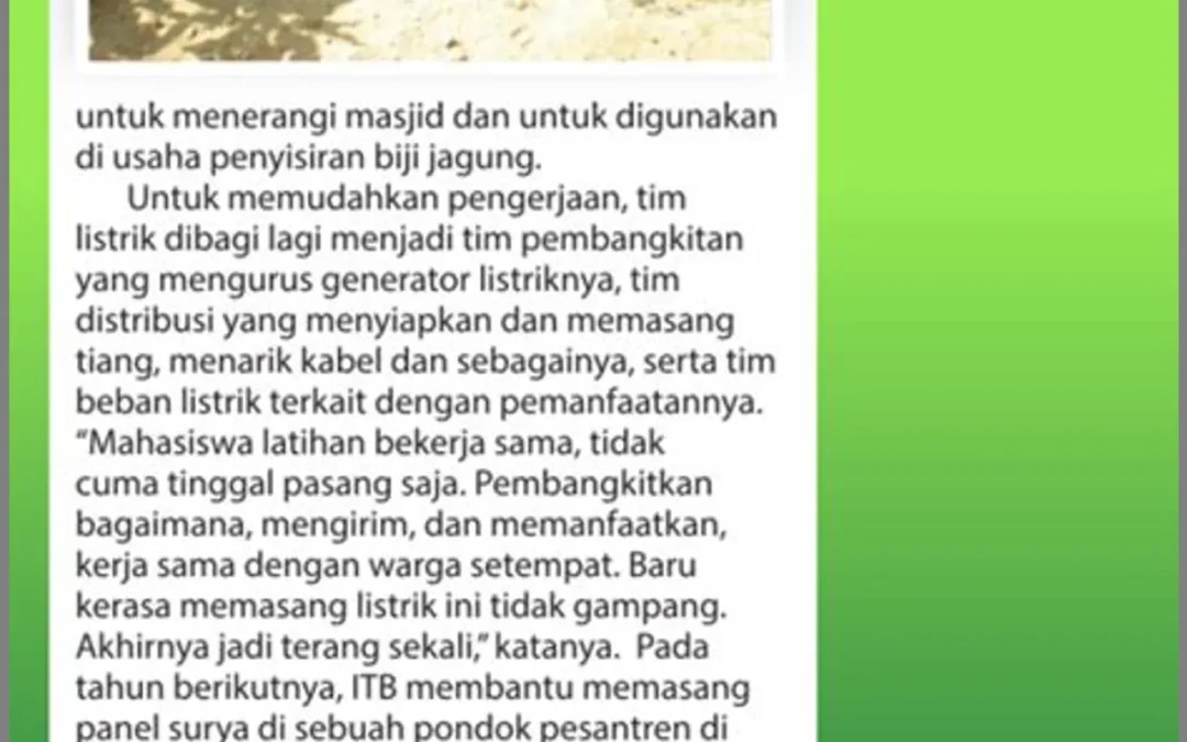 Heboh! Desa Melalui Dasawisma Kini Mampu Mandiri Energi!