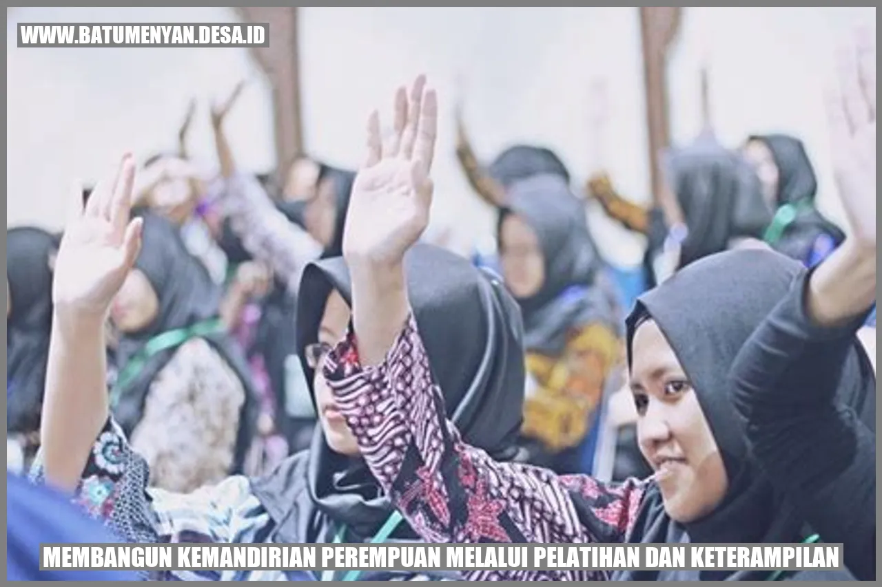 Membangun Kemandirian Perempuan Melalui Pelatihan dan Keterampilan