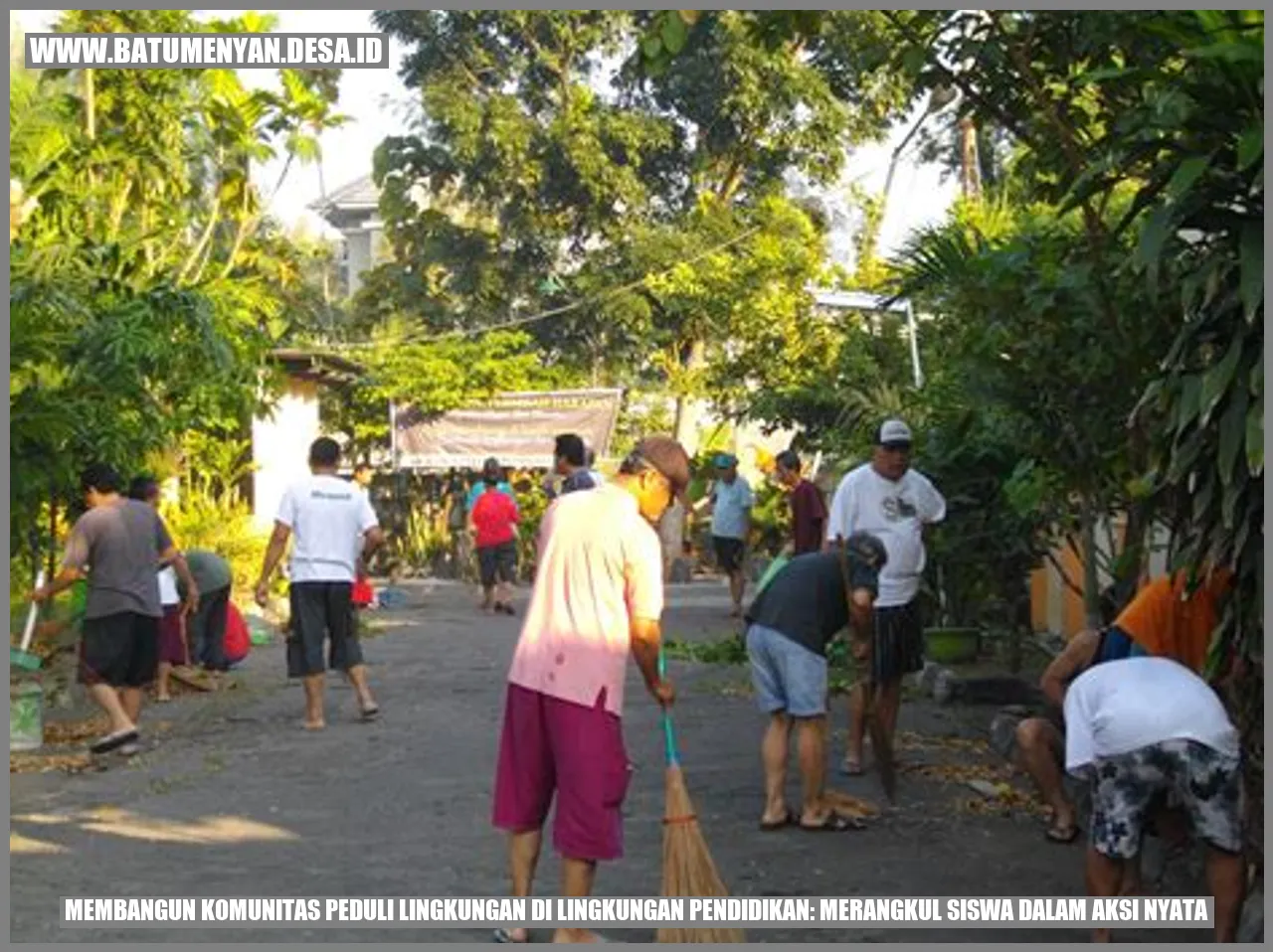 Membangun Komunitas Peduli Lingkungan di Lingkungan Pendidikan: Merangkul Siswa dalam Aksi Nyata