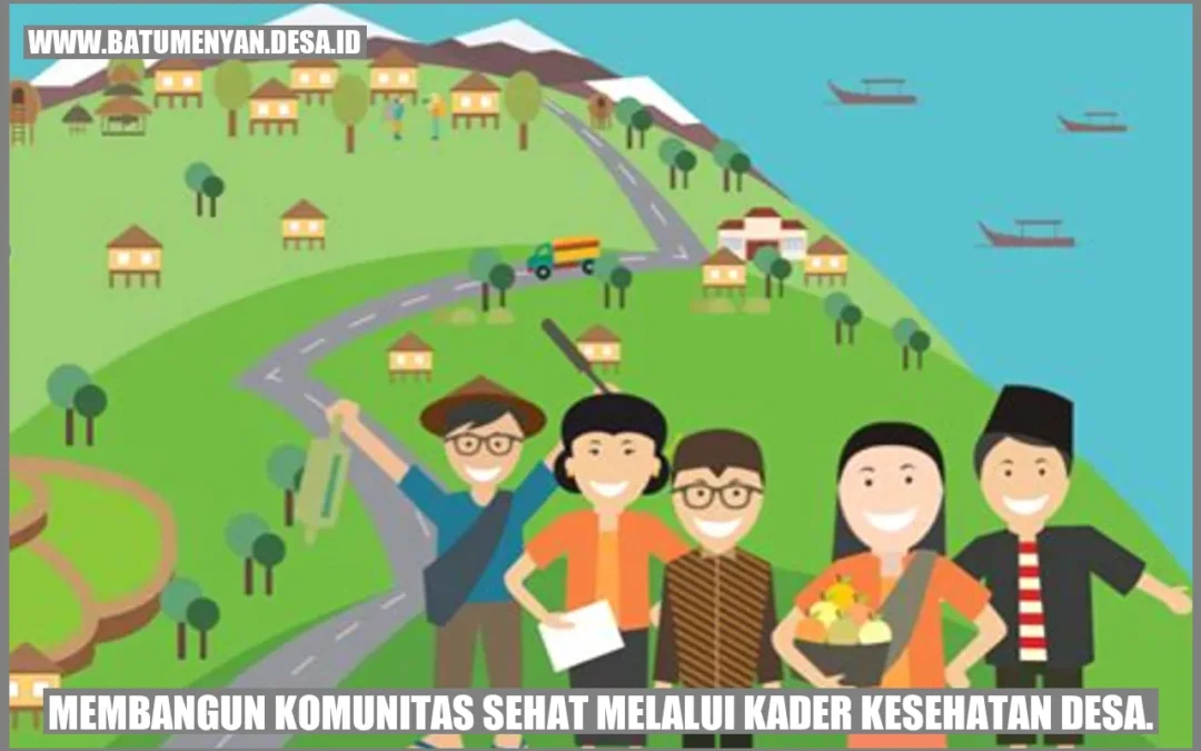 Membangun Komunitas Sehat melalui Kader Kesehatan Desa.