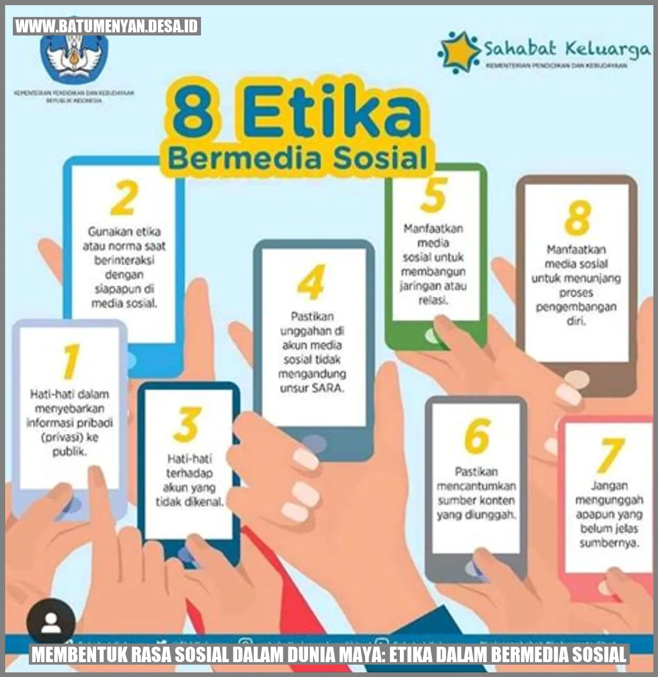 Membentuk Rasa Sosial dalam Dunia Maya: Etika dalam Bermedia Sosial