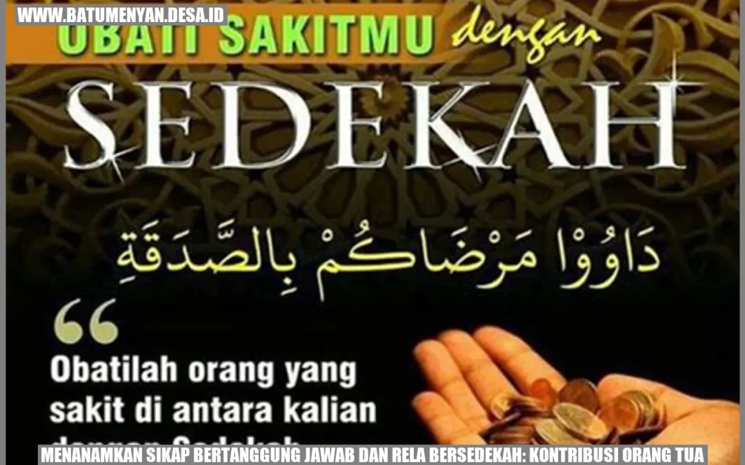 Menanamkan Sikap Bertanggung Jawab dan Rela Bersedekah: Kontribusi Orang Tua