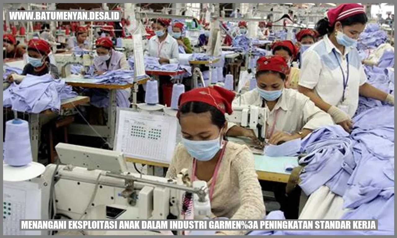 Eksploitasi Anak dalam Industri Garmen