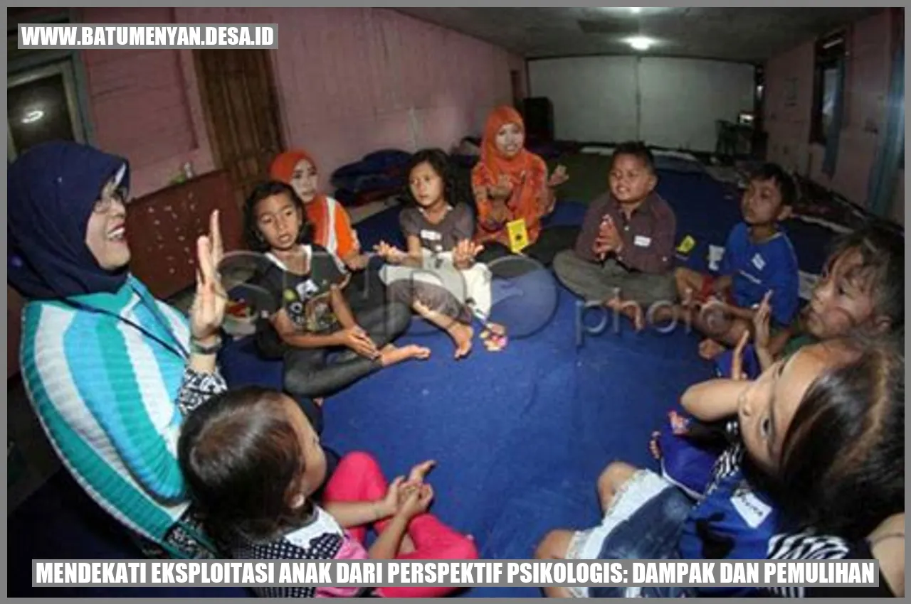 Mendekati Eksploitasi Anak dari Perspektif Psikologis: Dampak dan Pemulihan
