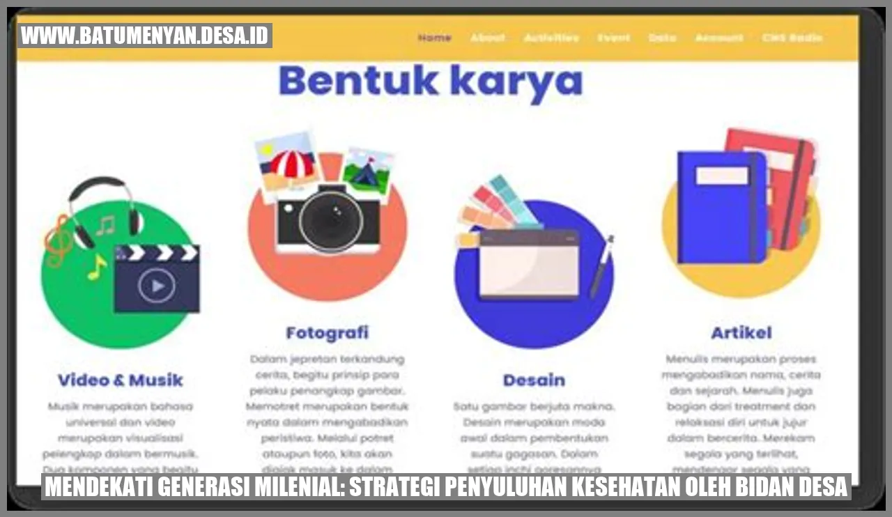 Mendekati Generasi Milenial: Strategi Penyuluhan Kesehatan oleh Bidan Desa