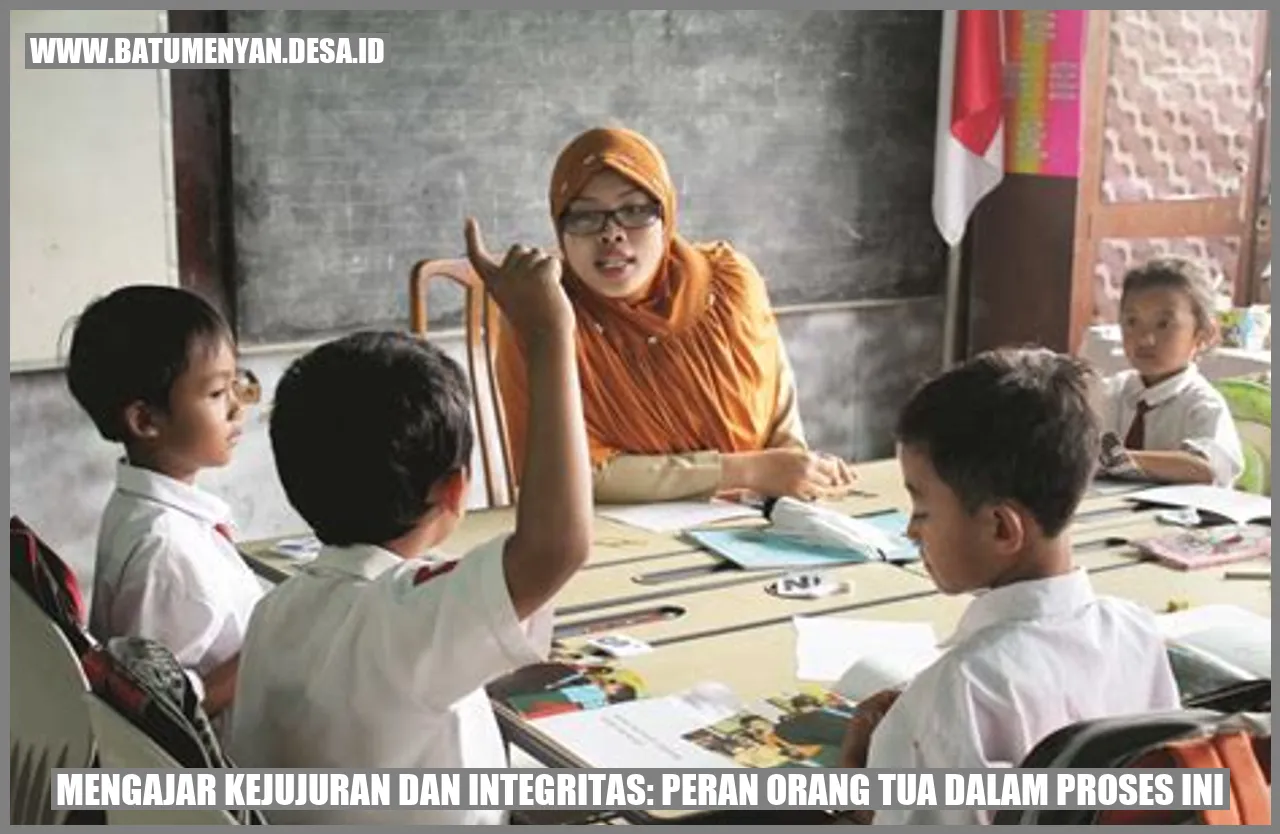Mengajar Kejujuran dan Integritas: Peran Orang Tua dalam Proses Ini
