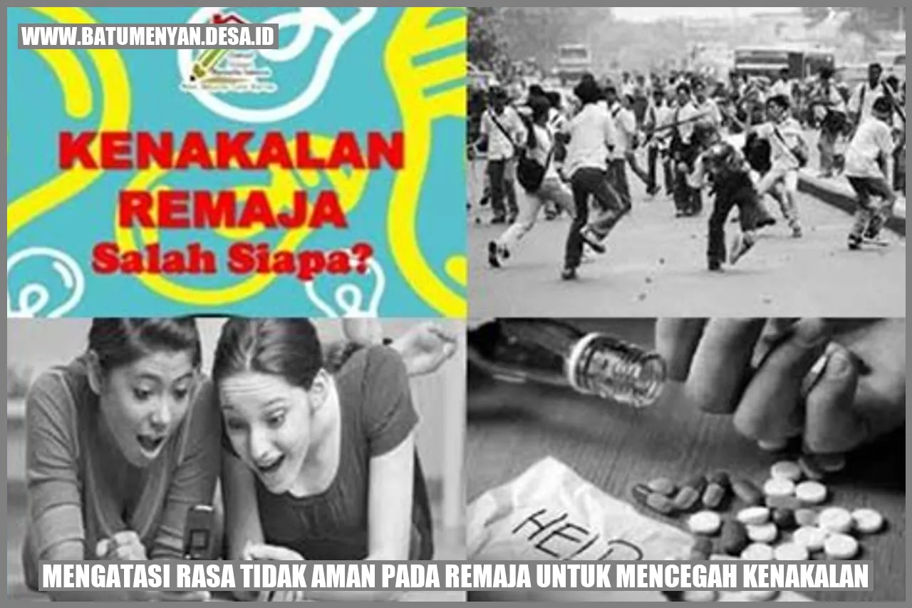 Mengatasi Rasa Tidak Aman pada Remaja untuk Mencegah Kenakalan