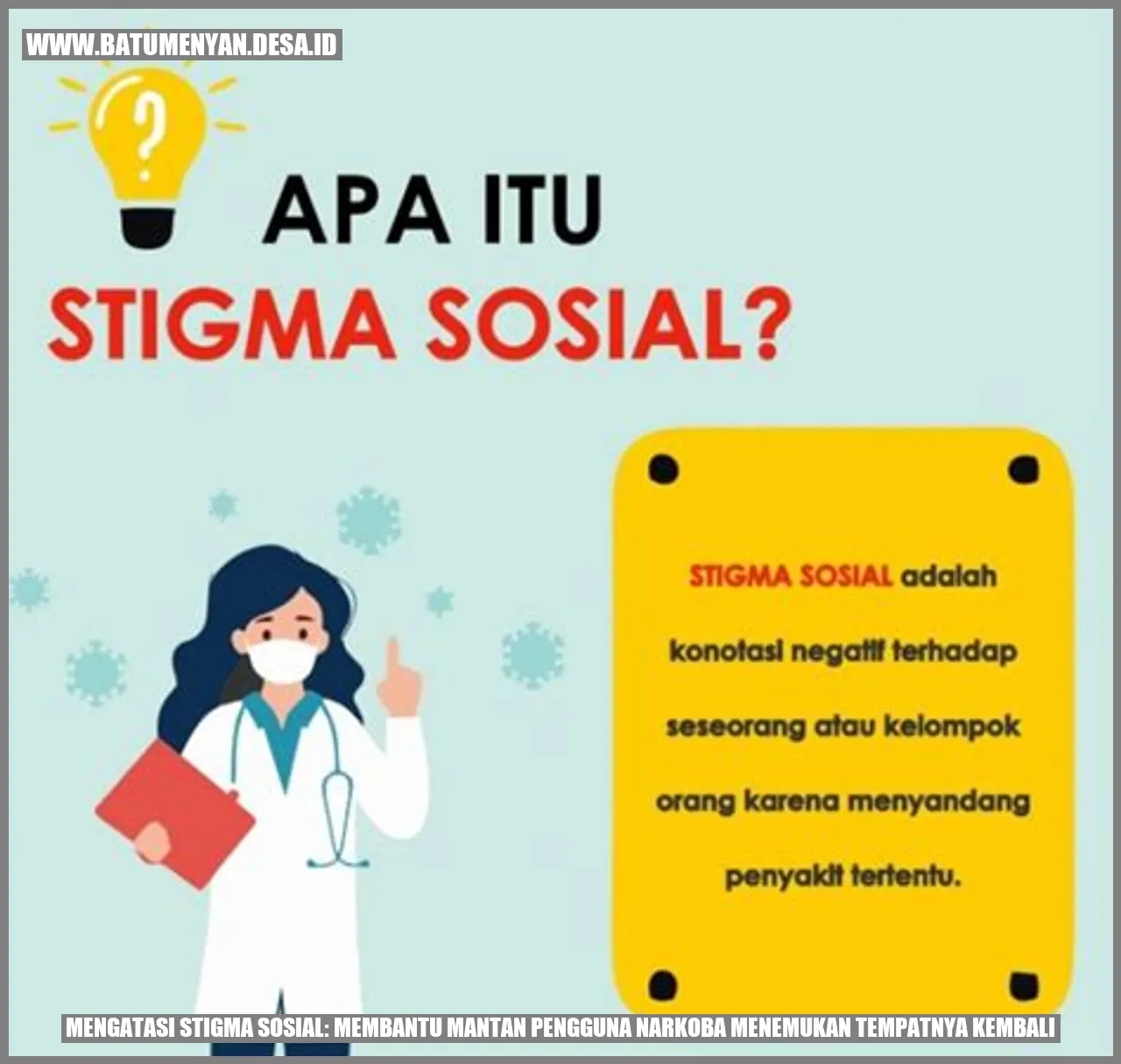 Mengatasi Stigma Sosial: Membantu Mantan Pengguna Narkoba Menemukan Tempatnya Kembali