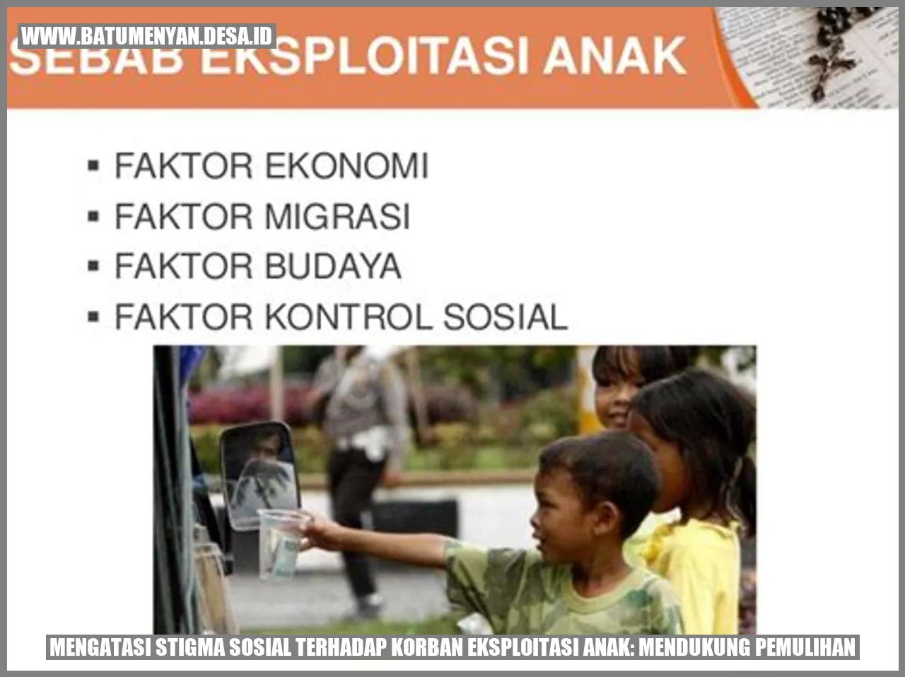 Mengatasi Stigma Sosial terhadap Korban Eksploitasi Anak: Mendukung Pemulihan