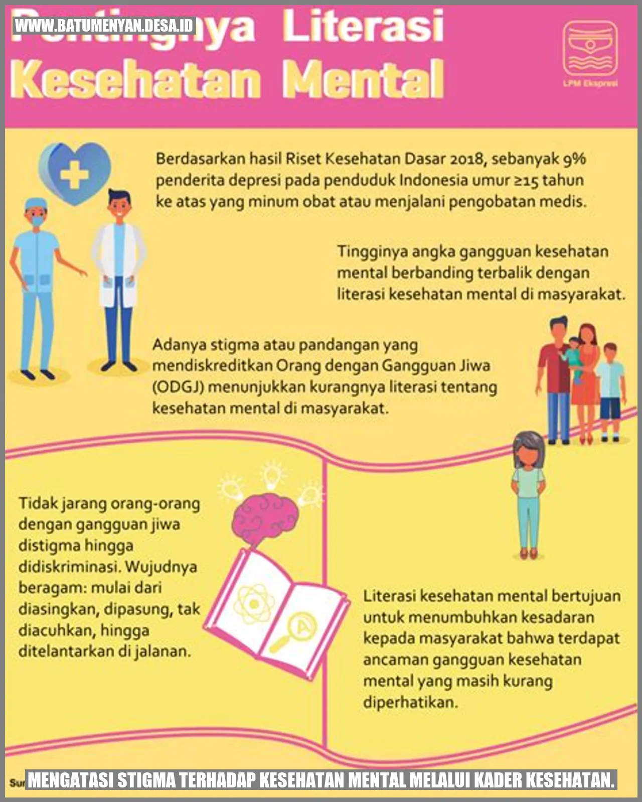 Mengatasi Stigma terhadap Kesehatan Mental melalui Kader Kesehatan.