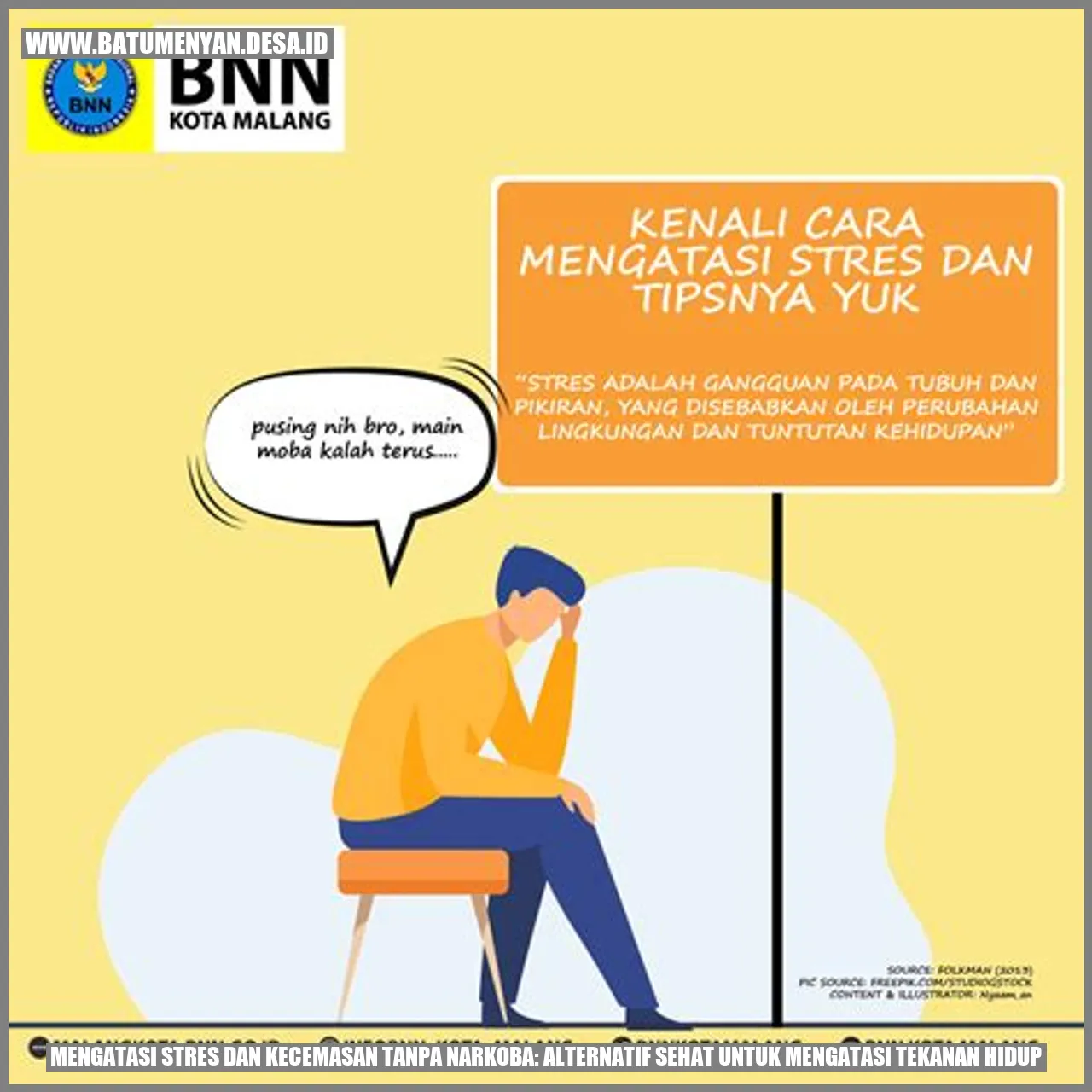 Mengatasi Stres dan Kecemasan Tanpa Narkoba: Alternatif Sehat untuk Mengatasi Tekanan Hidup