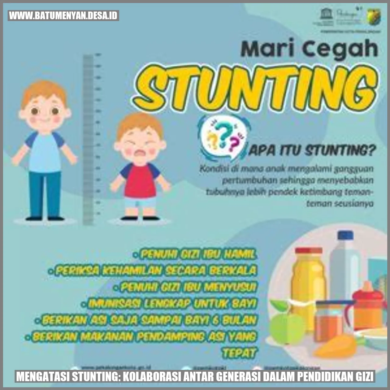 Mengatasi Stunting: Kolaborasi Antar Generasi dalam Pendidikan Gizi