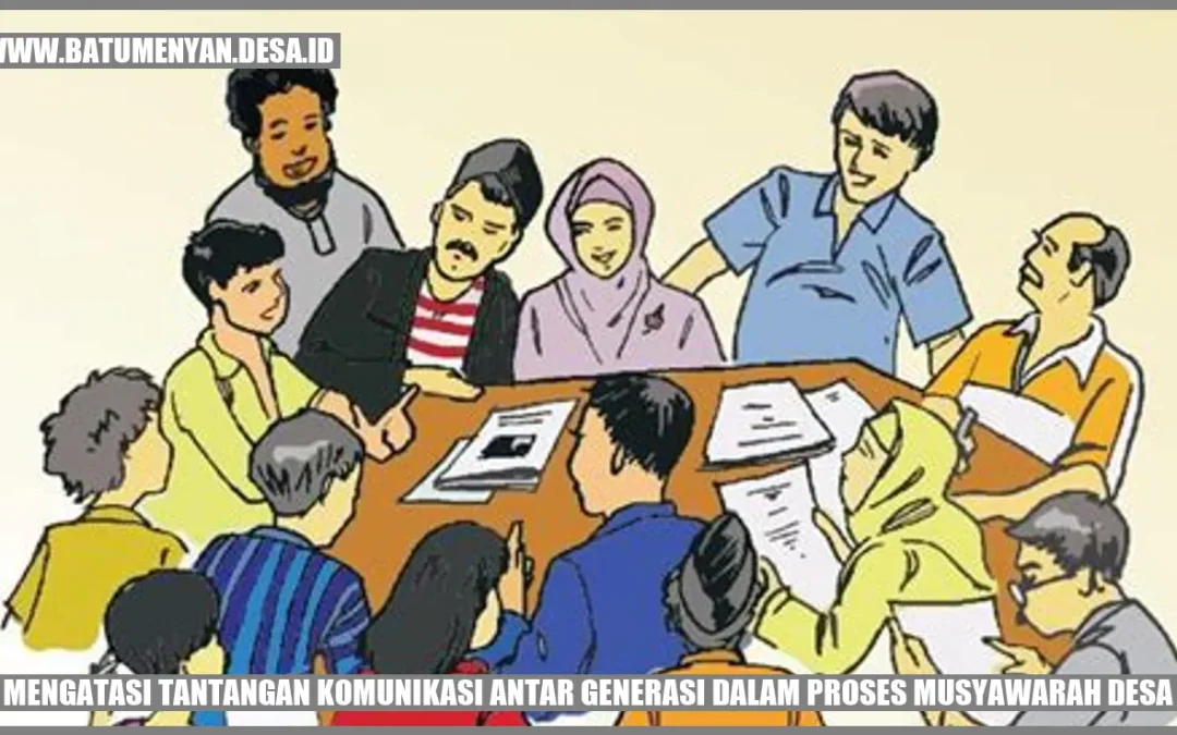 Mengatasi Tantangan Komunikasi Antar Generasi dalam Proses Musyawarah Desa